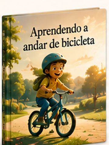 Capa do livro Aprendendo a andar de bicicleta