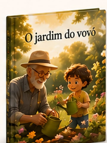 Capa do livro O jardim do vovô