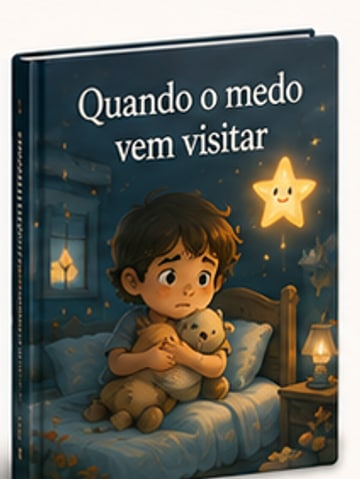 Capa do livro Quando o medo vem visitar
