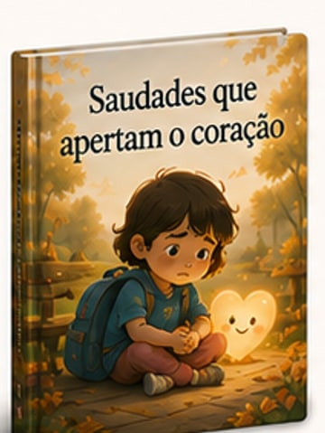 Capa do livro Saudades que apertam o coração