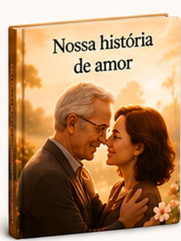 Capa do livro Nossa história de amor