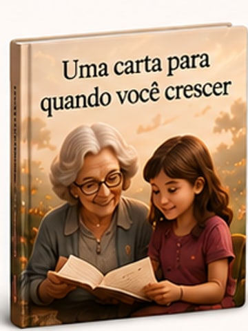 Capa do livro Uma carta para quando você crescer